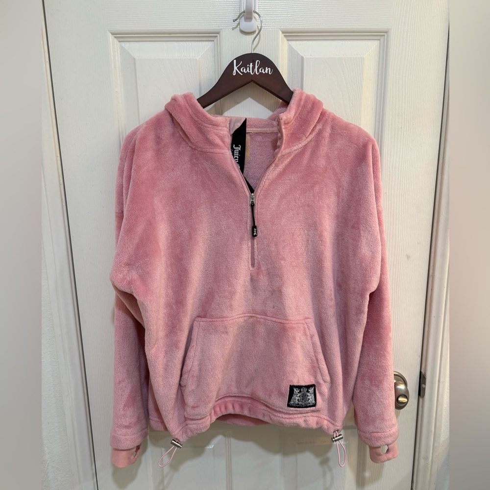 Juicy Couture Pink Fleece Hoodie